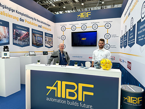 Unser ABF-Messestand 103A auf der SMART Automation Austria 2023.